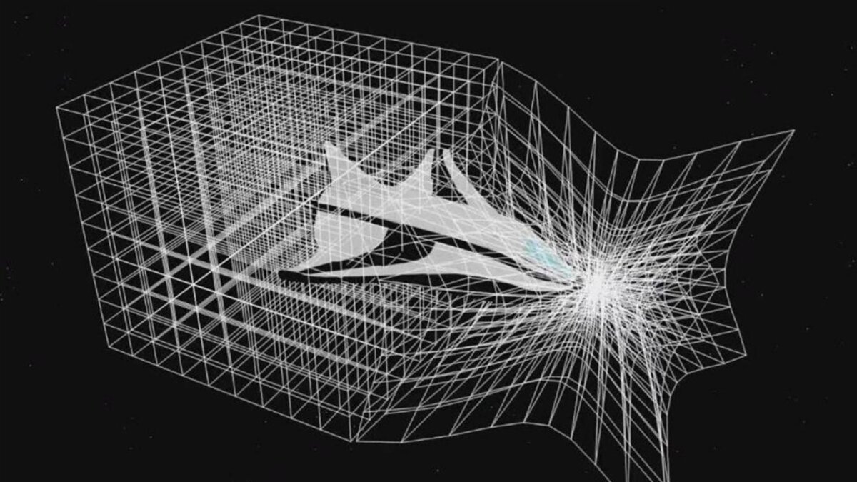Принцип работы варп-двигателя. Источник: https://d-galaydov.livejournal.com/227576.html?view=comments