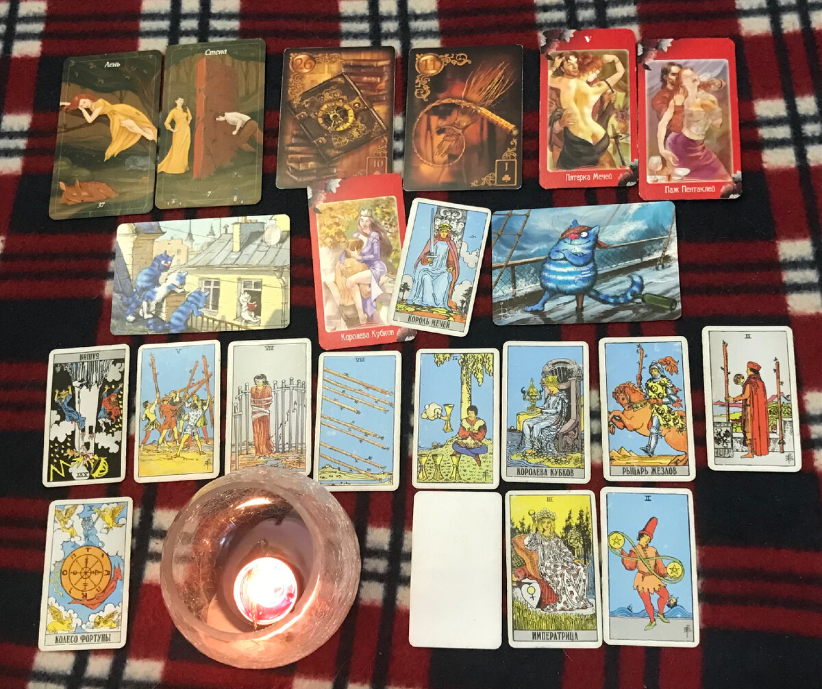 Расшифровка расклада.