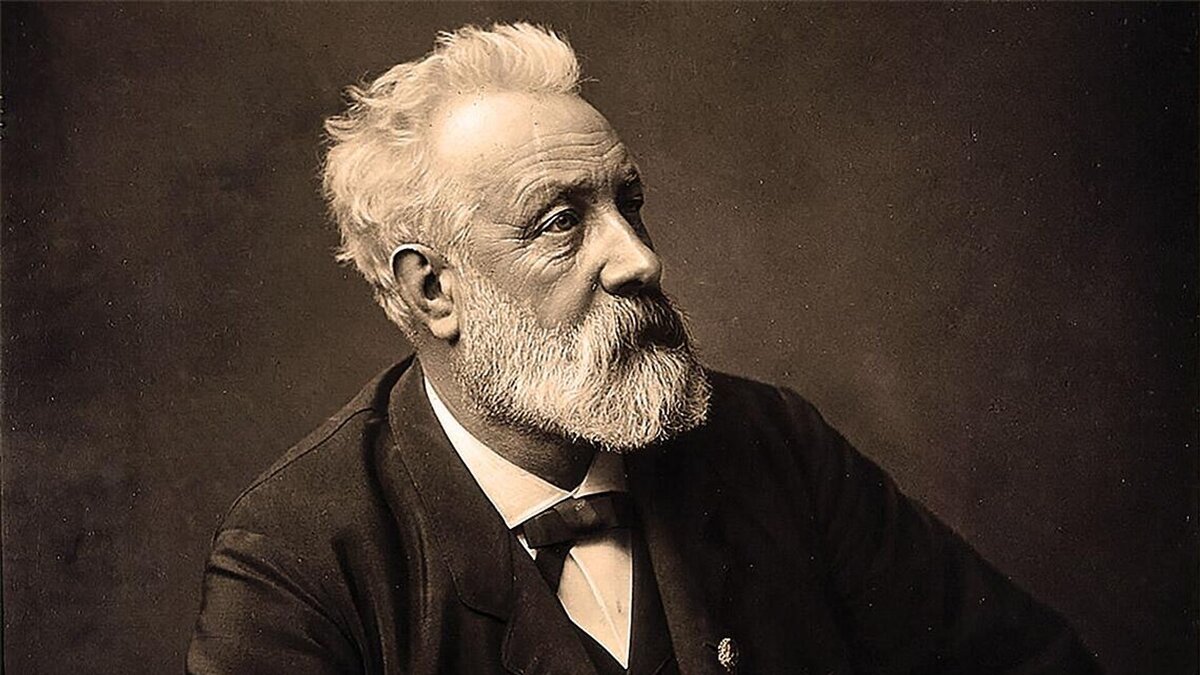 Жюль Габрие́ль Верн (08.02. 1828 - 24.03.1905) - французский писатель, классик приключенческой литературы, один из основоположников жанра научной фантастики. Член Французского географического общества. Фото из открытых источников.