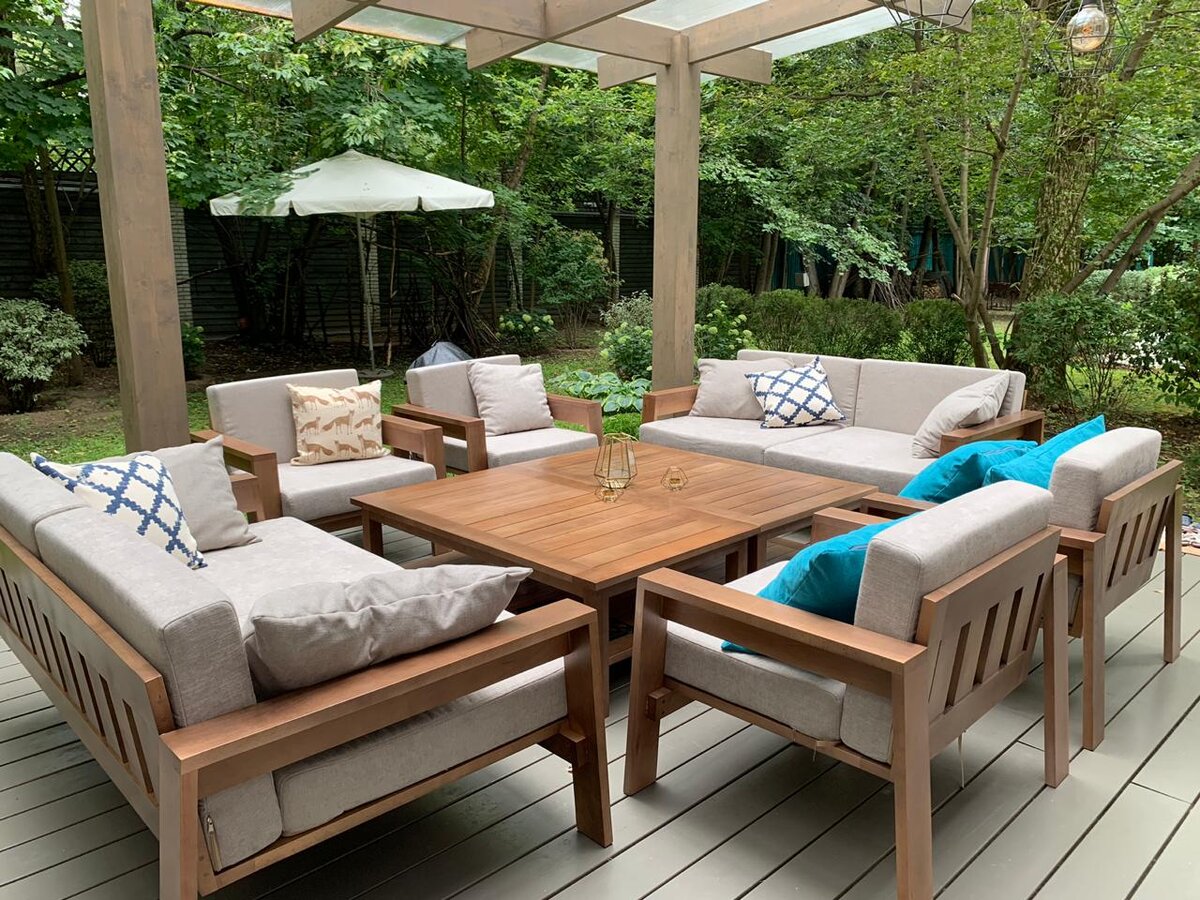 Топ моделей садовой мебели
