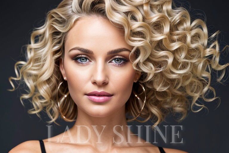 Современная завивка волос в салоне красоты "Леди Shine"