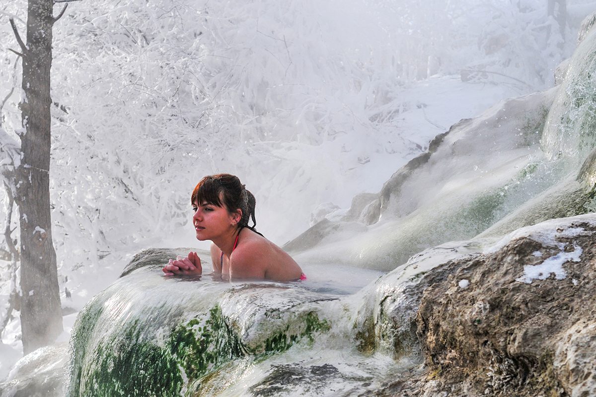 Горячая вода в декабре