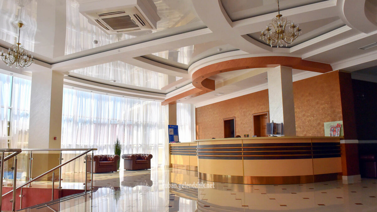 Ресепшен пансионата Кубань