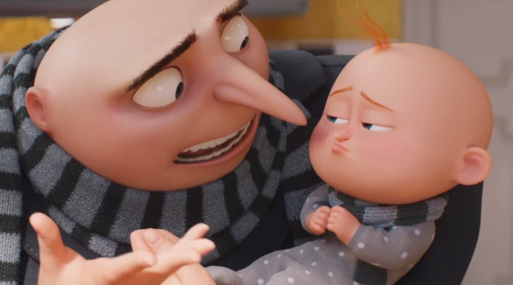     Кадр из мультфильма «Гадкий я 4» (2024)