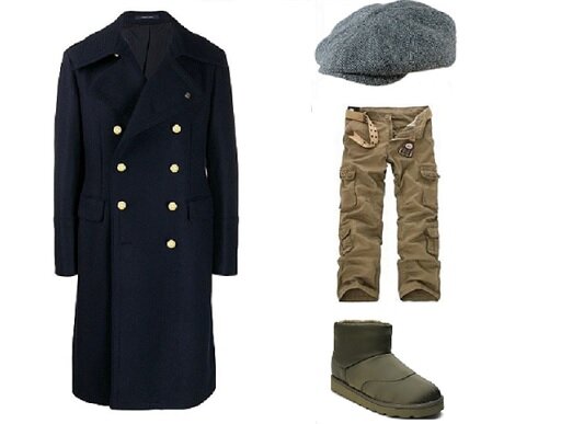 Смешивать классическое пальто с мужскими джинсами-карго, дутиками и мягкой кепкой – это плохая идея