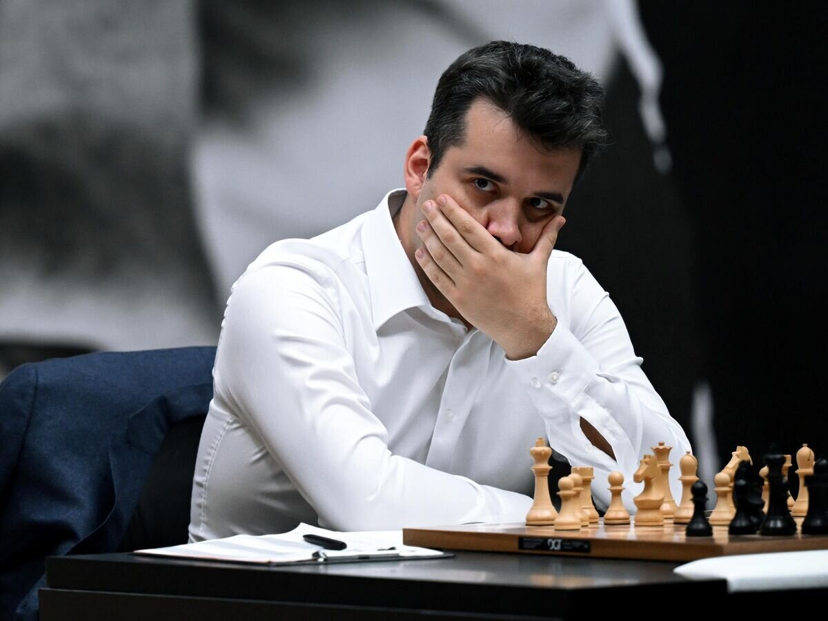    Гроссмейстер Ян Непомнящий (Россия)© РИА Новости / Григорий Сысоев