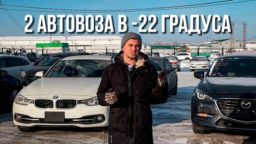 Приход свежих автомобилей с аукциона Японии. Разгрузили 2 автовоза.