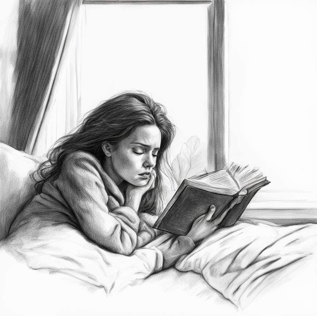 Изображение сгенерировано нейросетью. Захворала я слегка. 