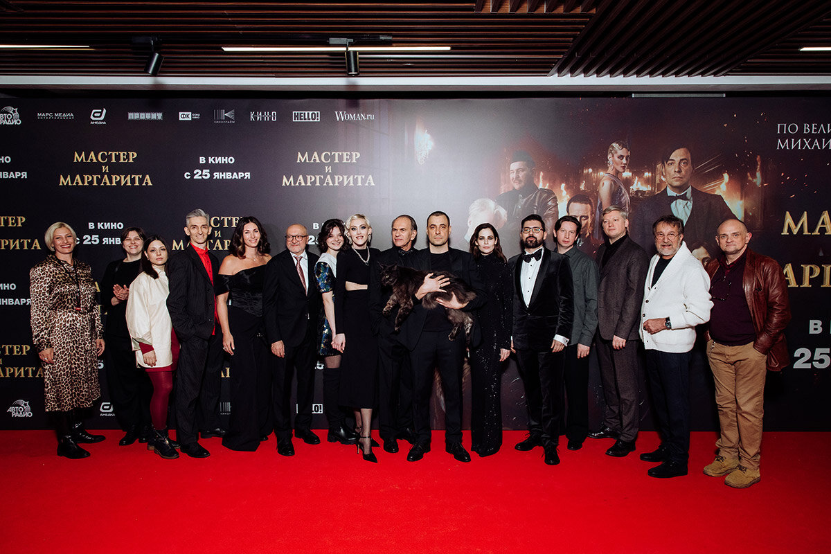 Пресс-служба «Атмосфера Кино»📷Съемочная группа фильма «Мастер и Маргарита»