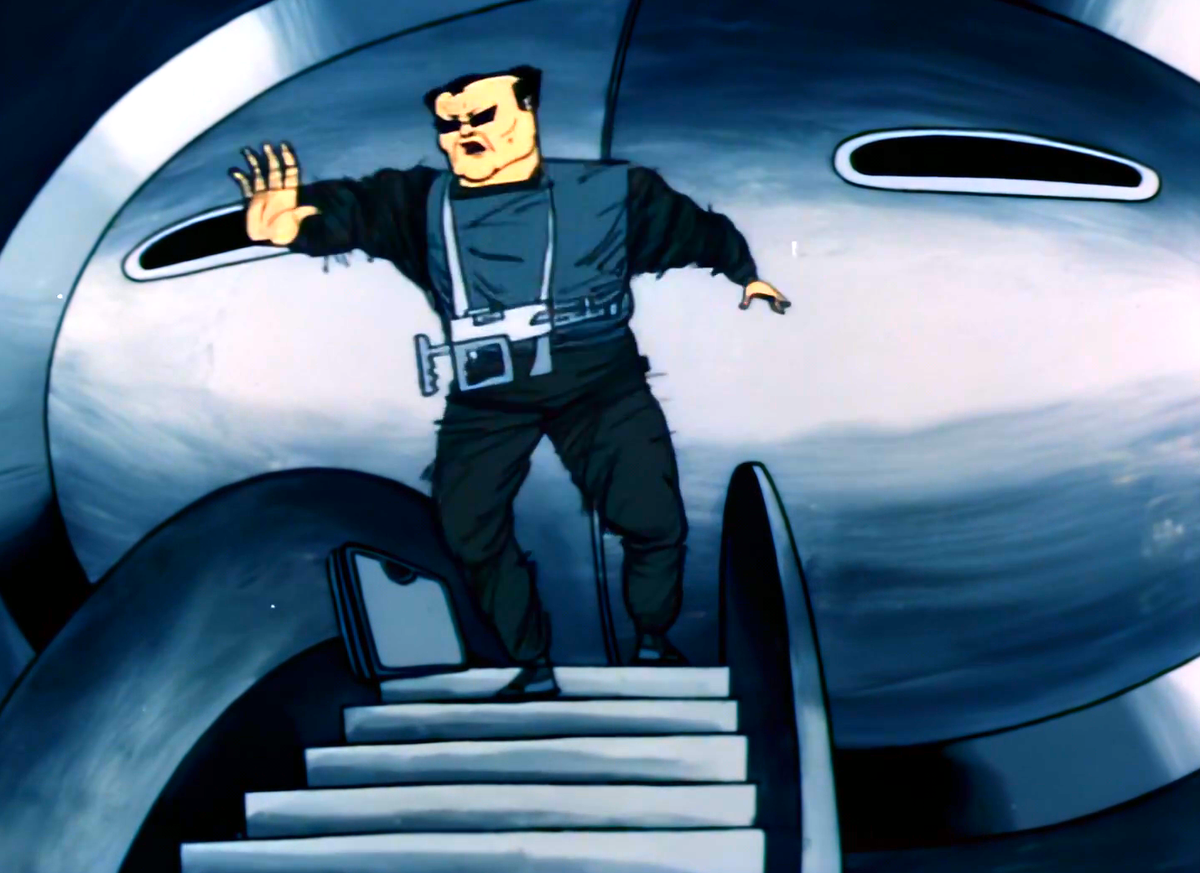 Шикарный советский мультфильм "Здесь могут водиться тигры". Только сейчас понял его финал и смысл