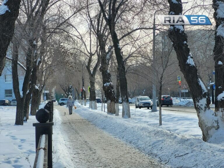    Оттепель, потом снова мороз. Оренбуржье оказалось во власти погодных «качелей» Андрей Севостьянов