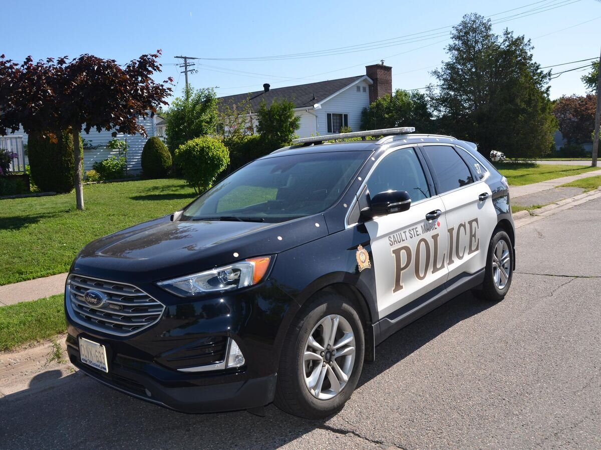   Полицейский автомобиль в городе Су-Сент-Мари, Канада© Фото : Sault Ste. Marie Police