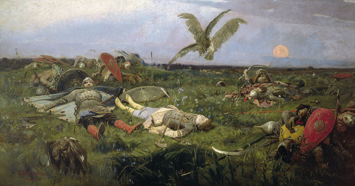 В. Васнецов "Побоище князя Игоря Святославича с половцами"