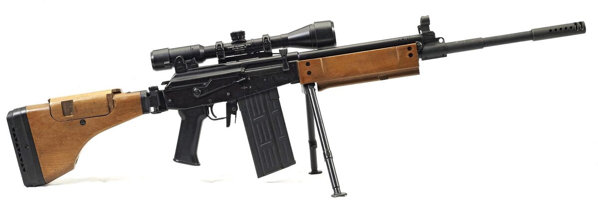 Снайперская винтовка Галац. Вид справа.
