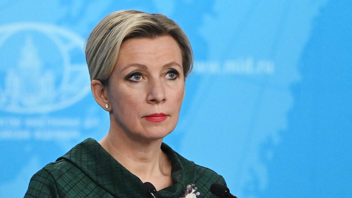    Брифинг официального представителя МИД России М. Захаровой© РИА Новости . Сергей Гунеев