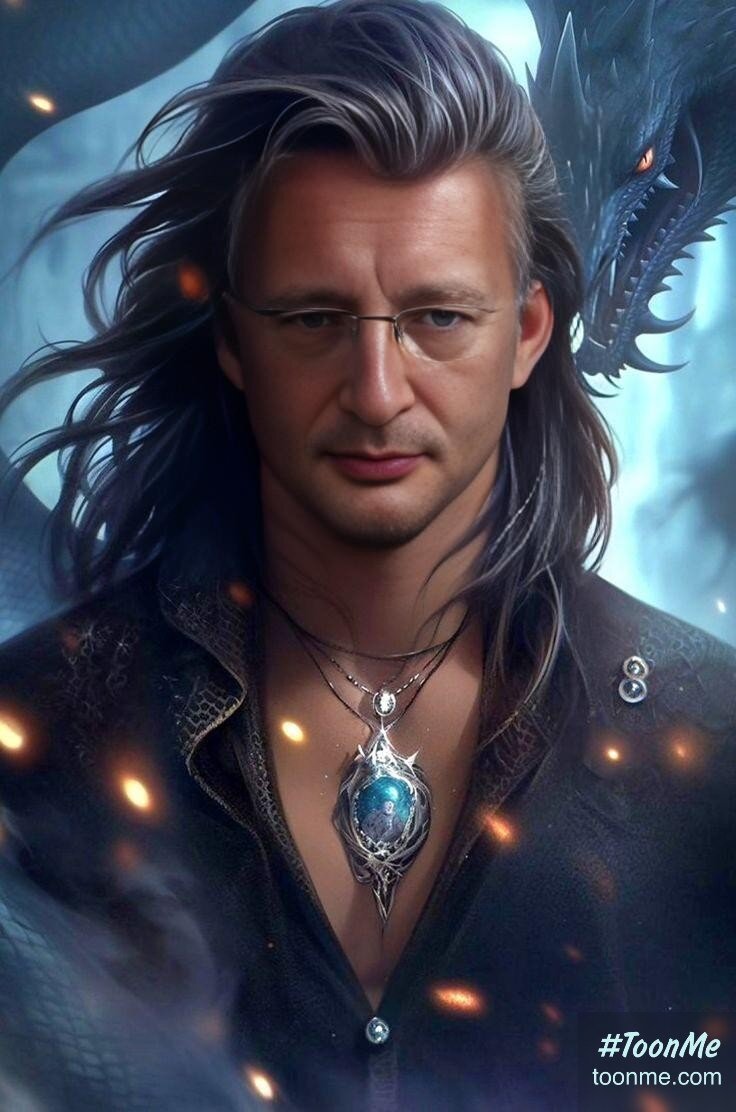 Таким меня изобразила нейросеть