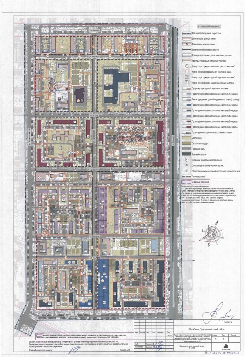 В Челябинске пересмотрели план реновации Киргородка. Схема | Деловой ...