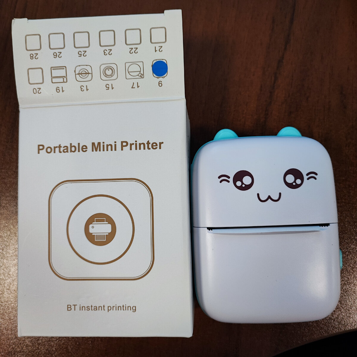 мини термопринтер