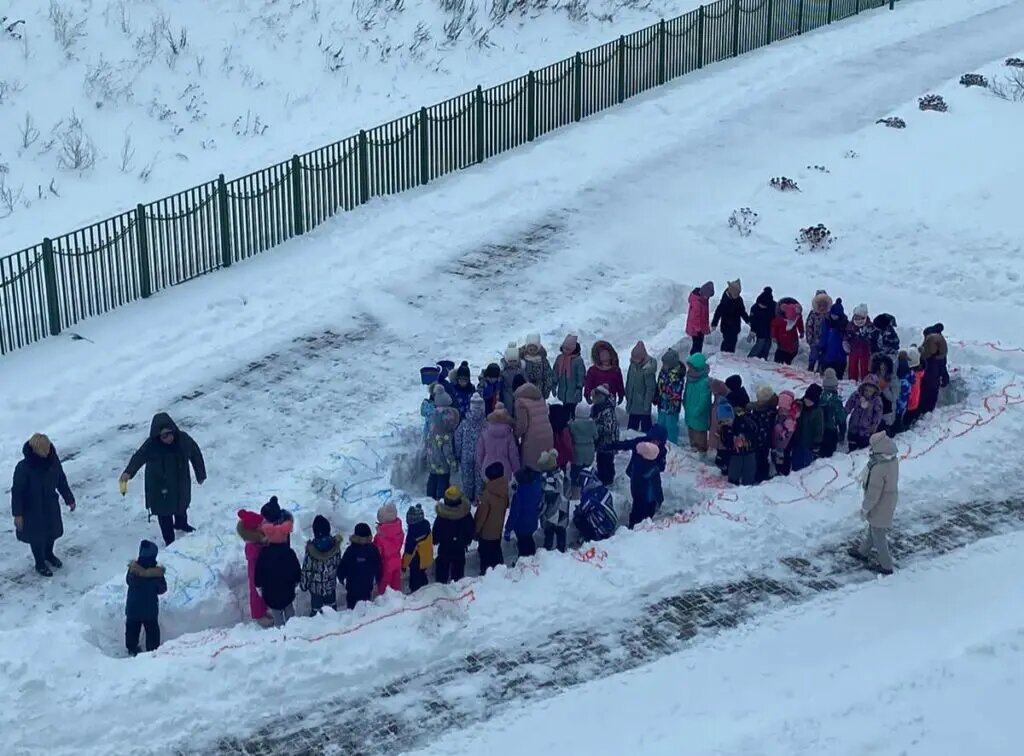 В детском саду