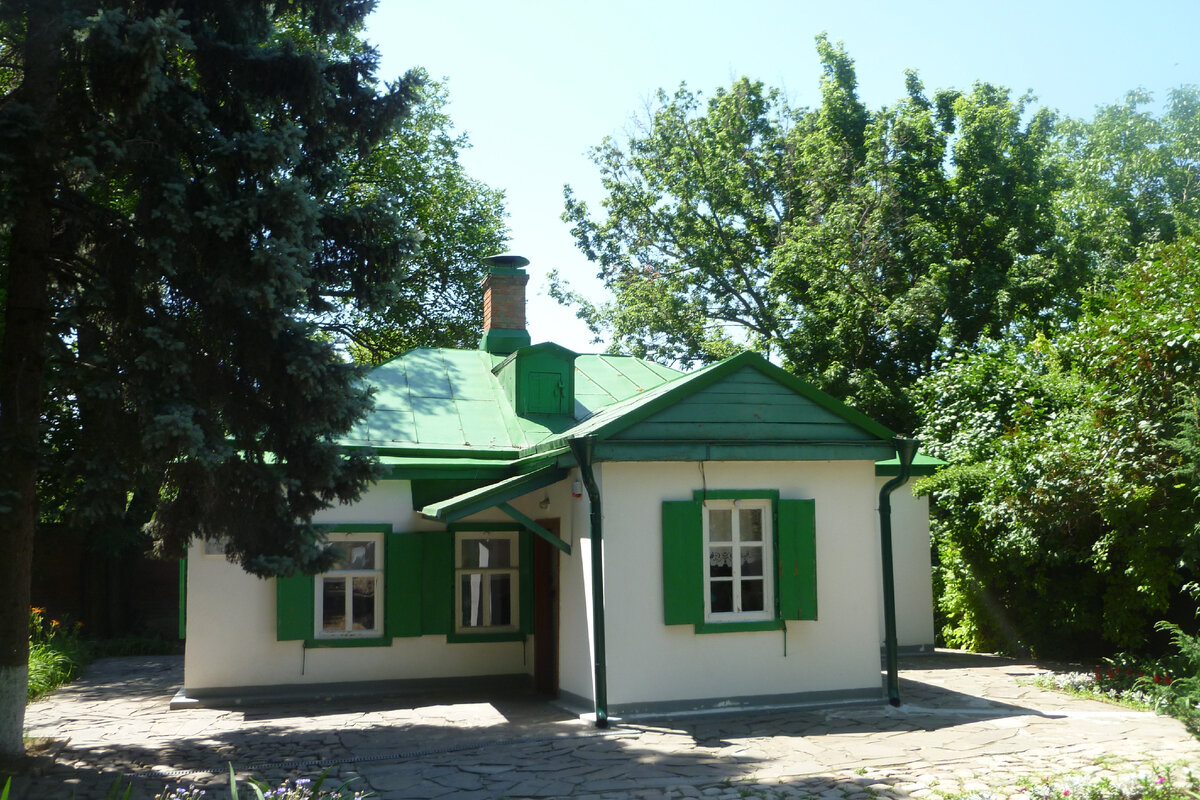 Фото автора. Домик в Таганроге, где родился Чехов