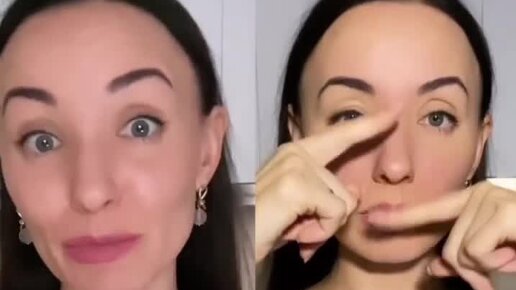 Губы в профиль. Хватающий нос. Снижение обоняния. Нос. Хватающий нос.