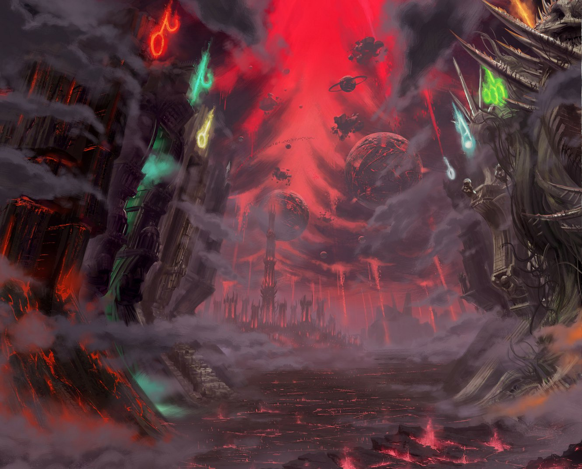 Оскверненные земли Восьмипутья.