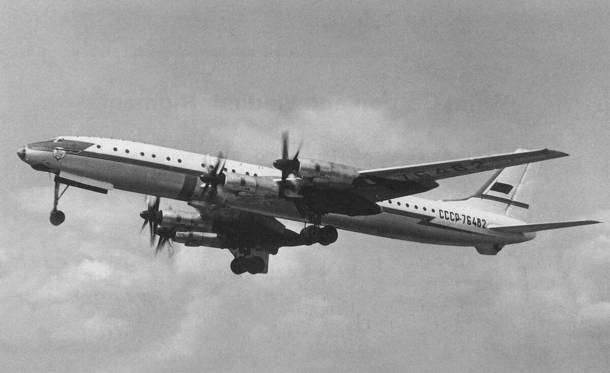 Ту-114 СССР-76482. Фотография © Архив Ефима Гордона