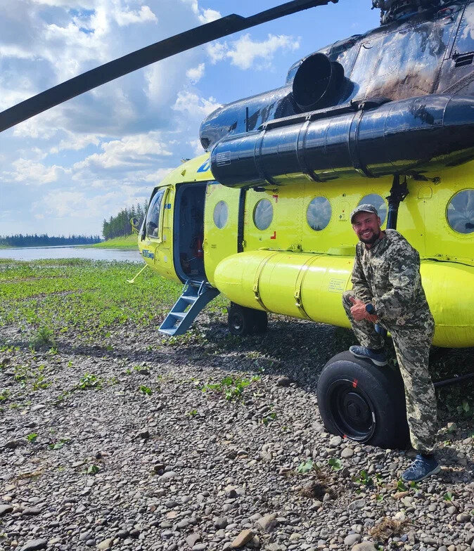 Посадка в стране 1000 озер и водопадов.