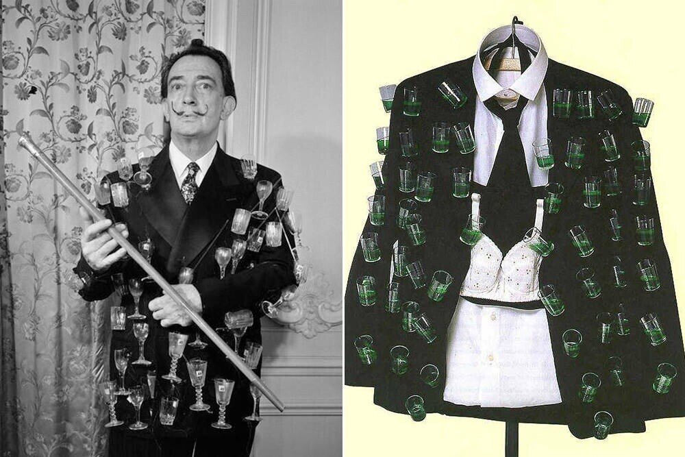 Сальвадор Дали в пиджаке-афродизиаке