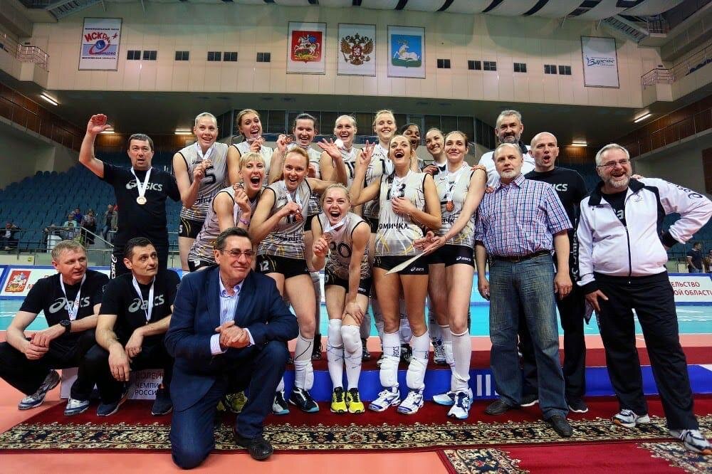 "Омичка" бронзовый призер чемпионата России. Фото: из личного архива Марины Бабешиной