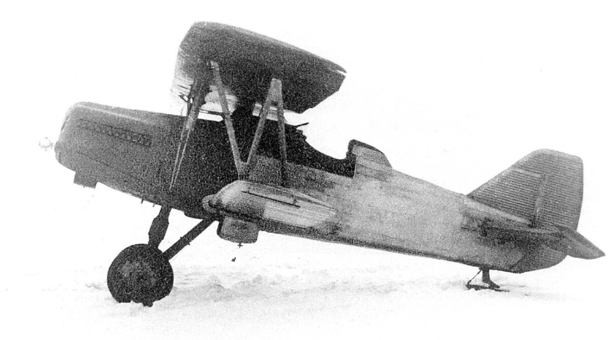 Опытный истребитель АНТ-13 (И-8), декабрь 1930 года. Фотография © Архив ОКБ Туполева