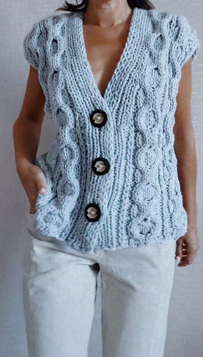 Жилет из Alize 