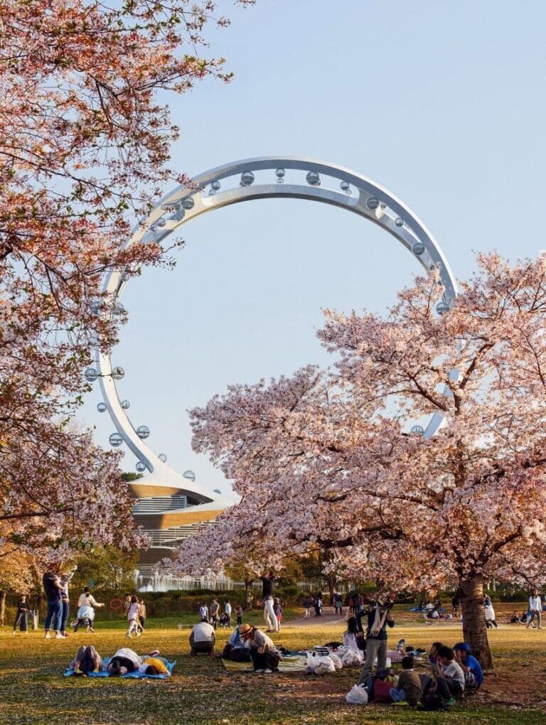    Проект колеса обозрения Seoul Twin Eye / © UNStudio