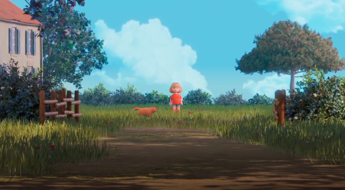 Кадр из мультфильма "Приключение Софи" (2021)