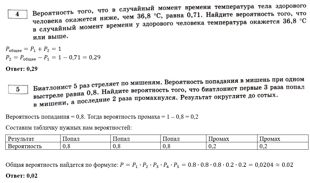 Вариант 35 профильная математика