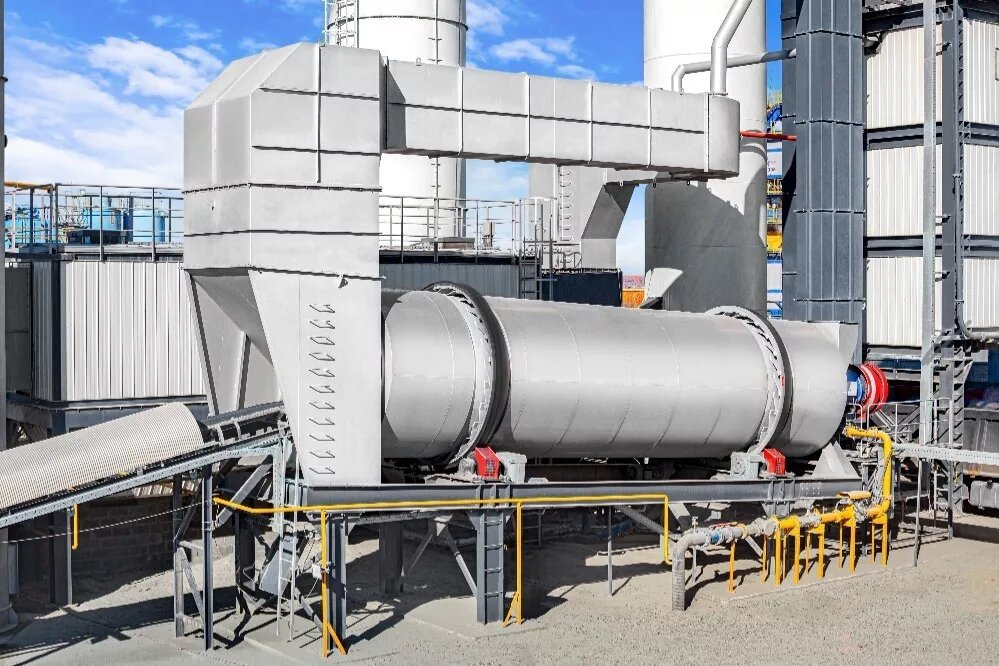 асфальтный завод дс 206. дорожные работы. каток liugong 6212е. дорожное снабжение. зил мдк 432932.