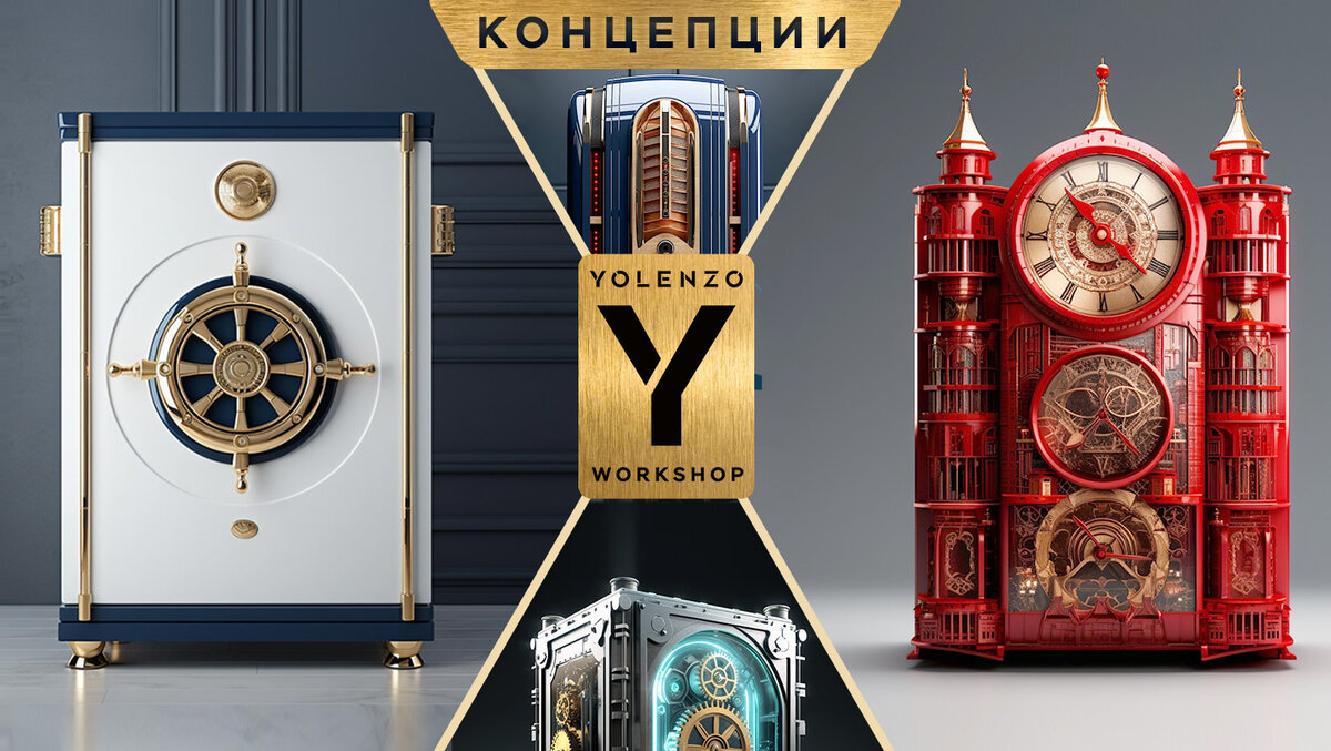 Пример проектов из раздела концепции — выход за рамки обычных решений.