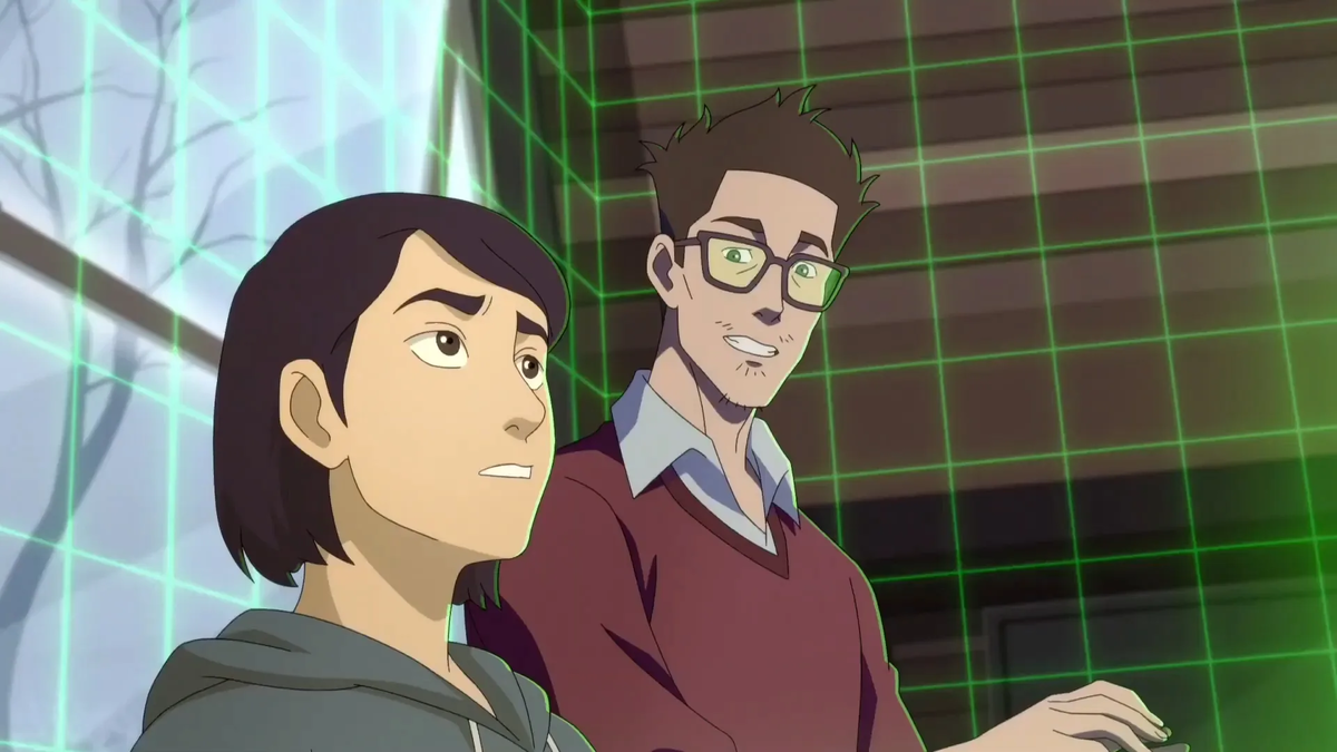 Кадр из мультсериала "Пантеон". Оценка Кинопоиска 8,1        