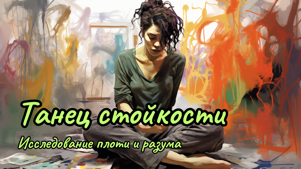 Иллюстрация к рассказу "Танец стойкости: исследование плоти и разума". 