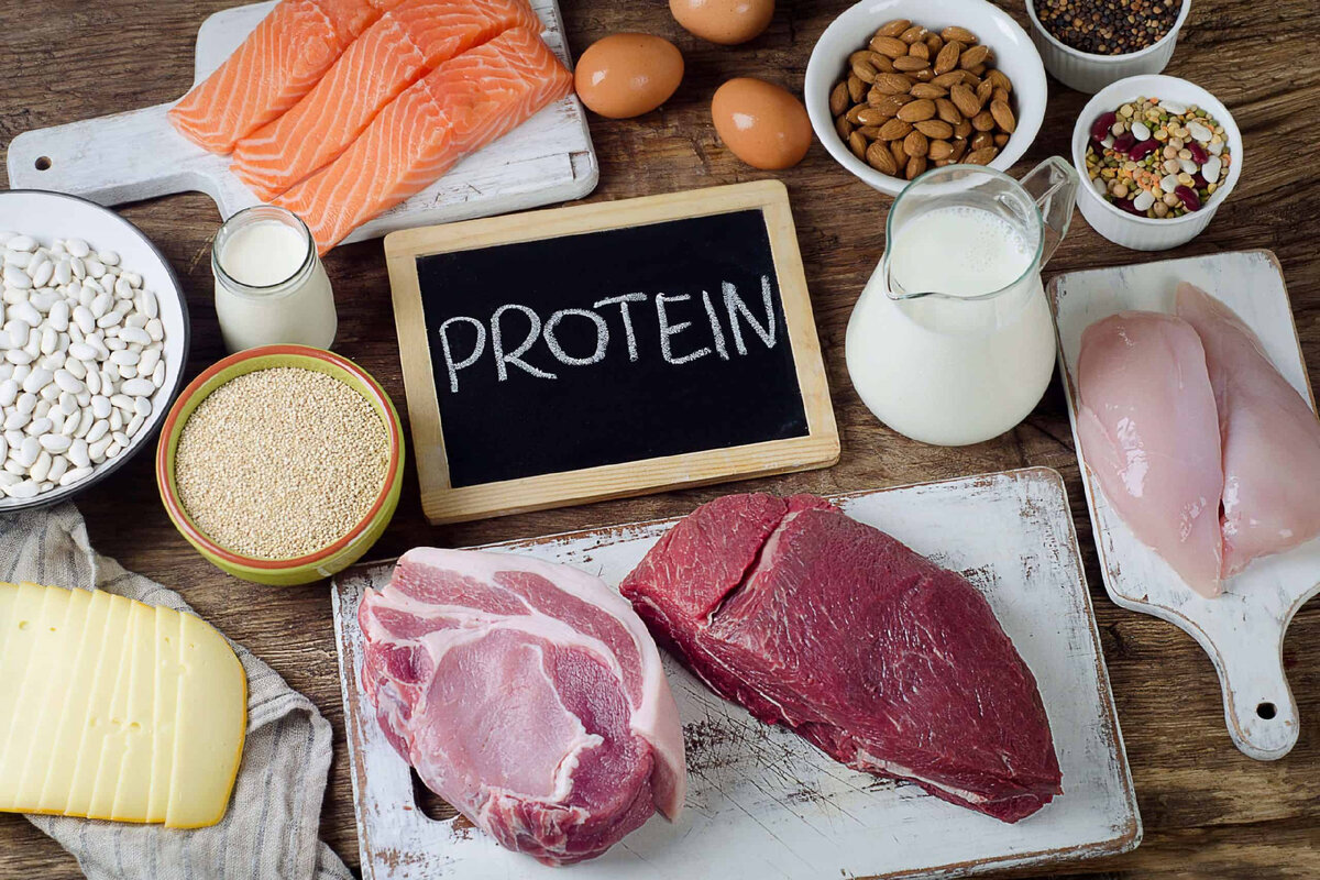 Продукты, содержащие протеин