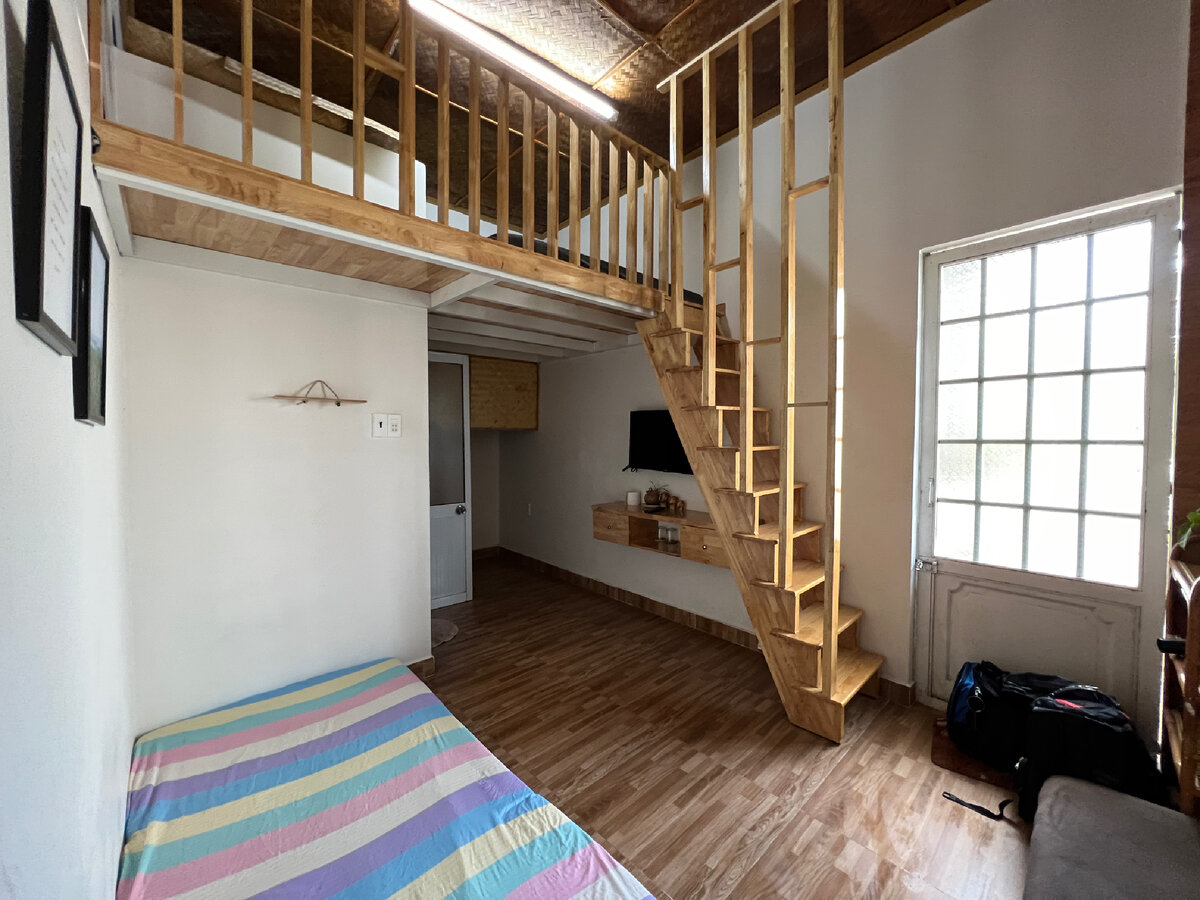 Моя комната в отеле в Далате. Фото автора