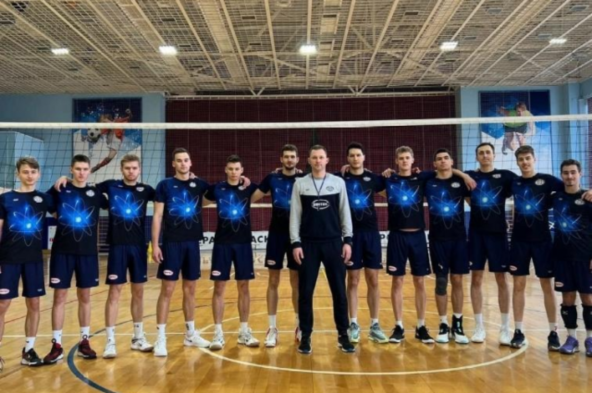    Обнинские волейболисты провели четыре игры в чемпионате России