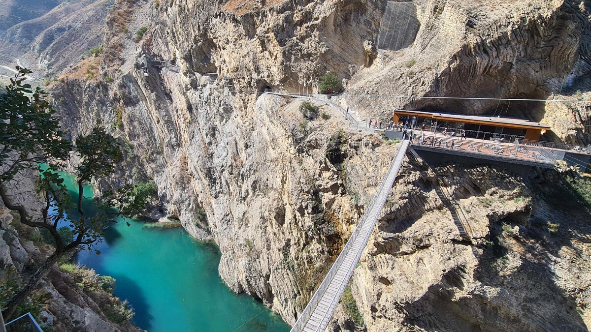 Мост через Сулакский каньон