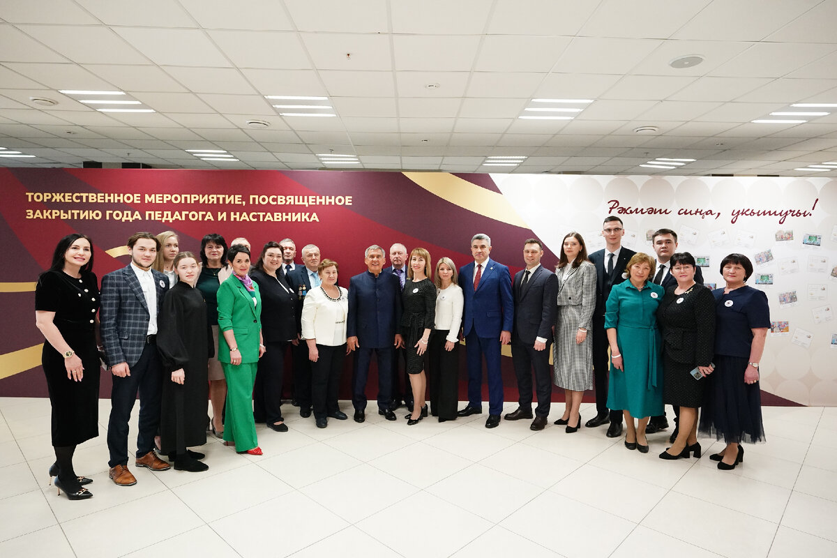 Итоги прошедшего года подвели на торжественном мероприятии с участием Раиса РТ Рустама Минниханова. Фото: © Салават Камалетдинов / «Татар-информ»