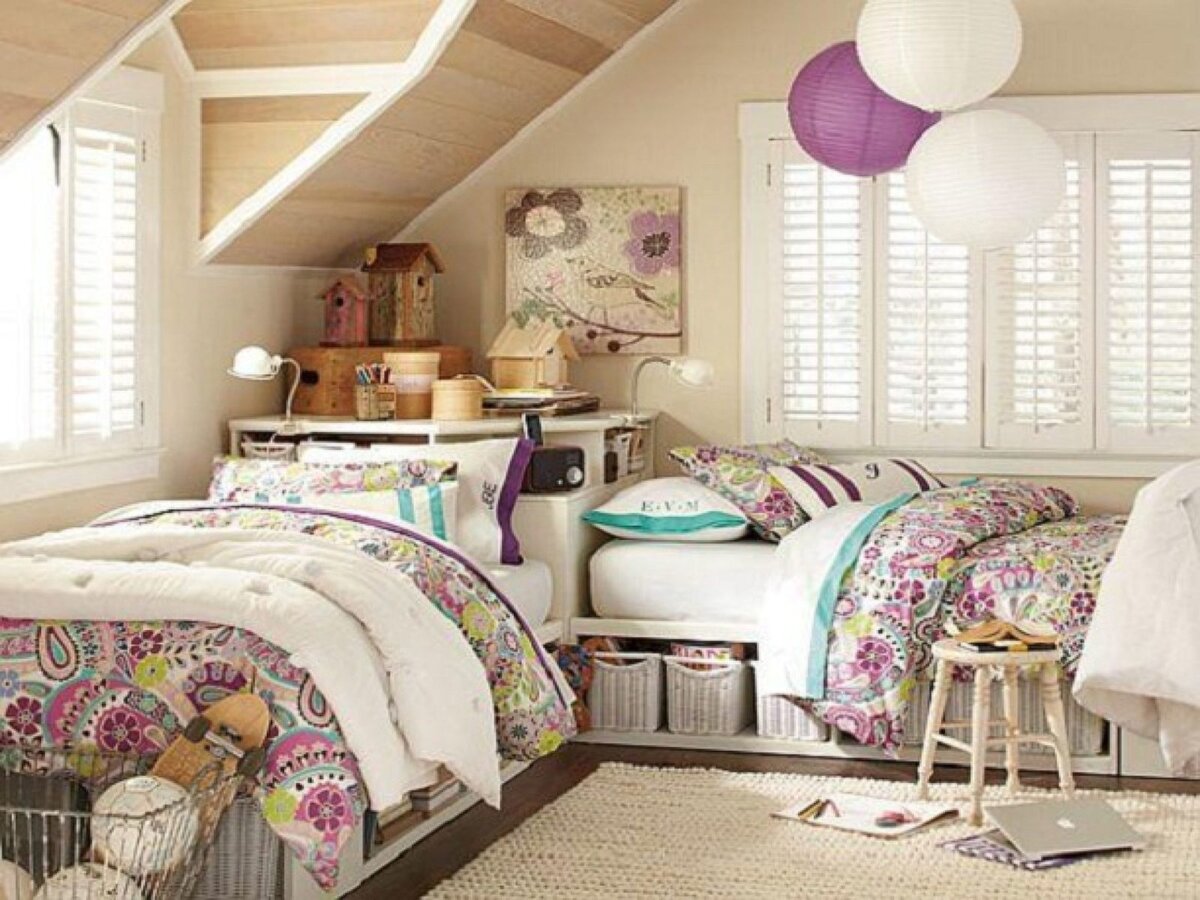 Интерьер детской для девочек, источник фото: dekormyhome.ru