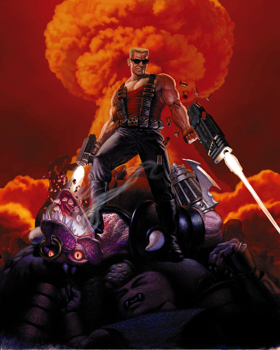 Обложка игры Duke Nukem 3D