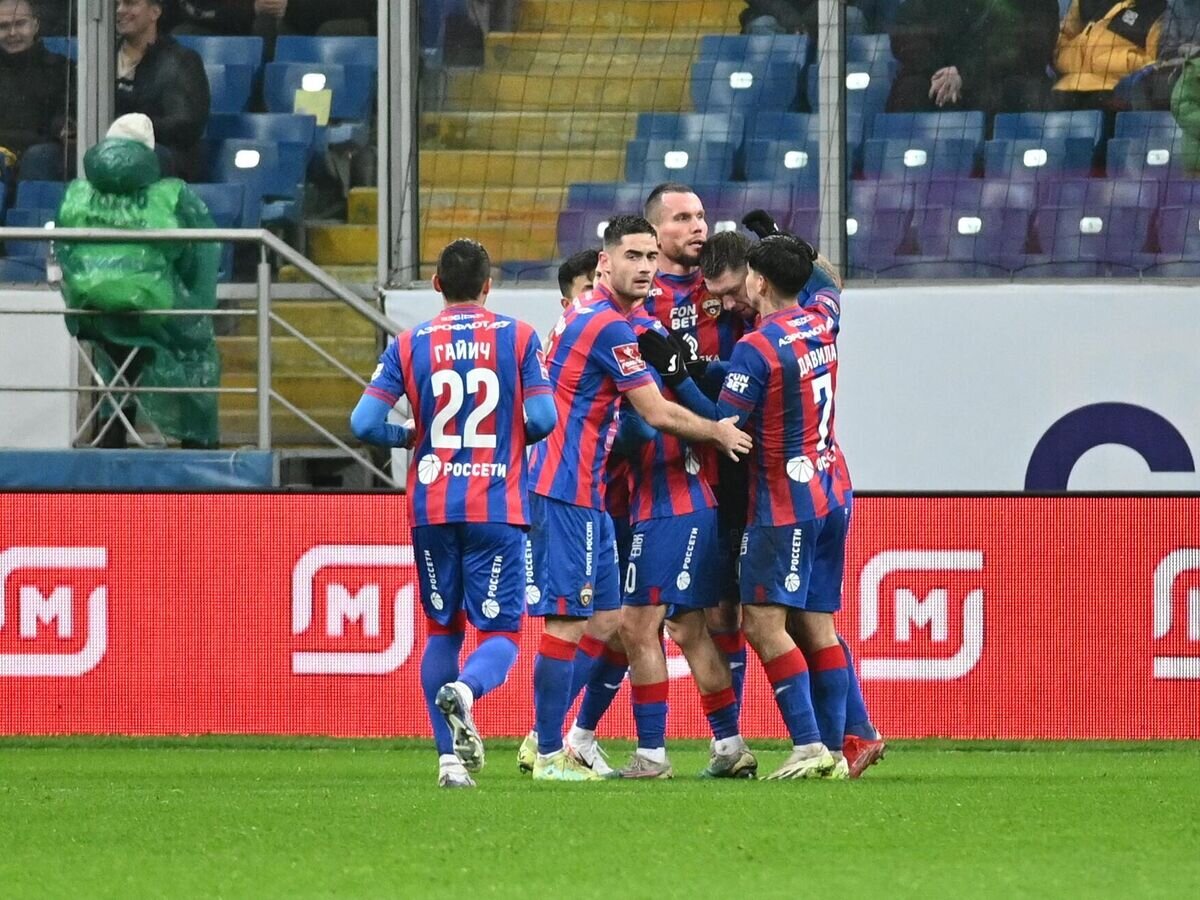 Спорт футбол цска