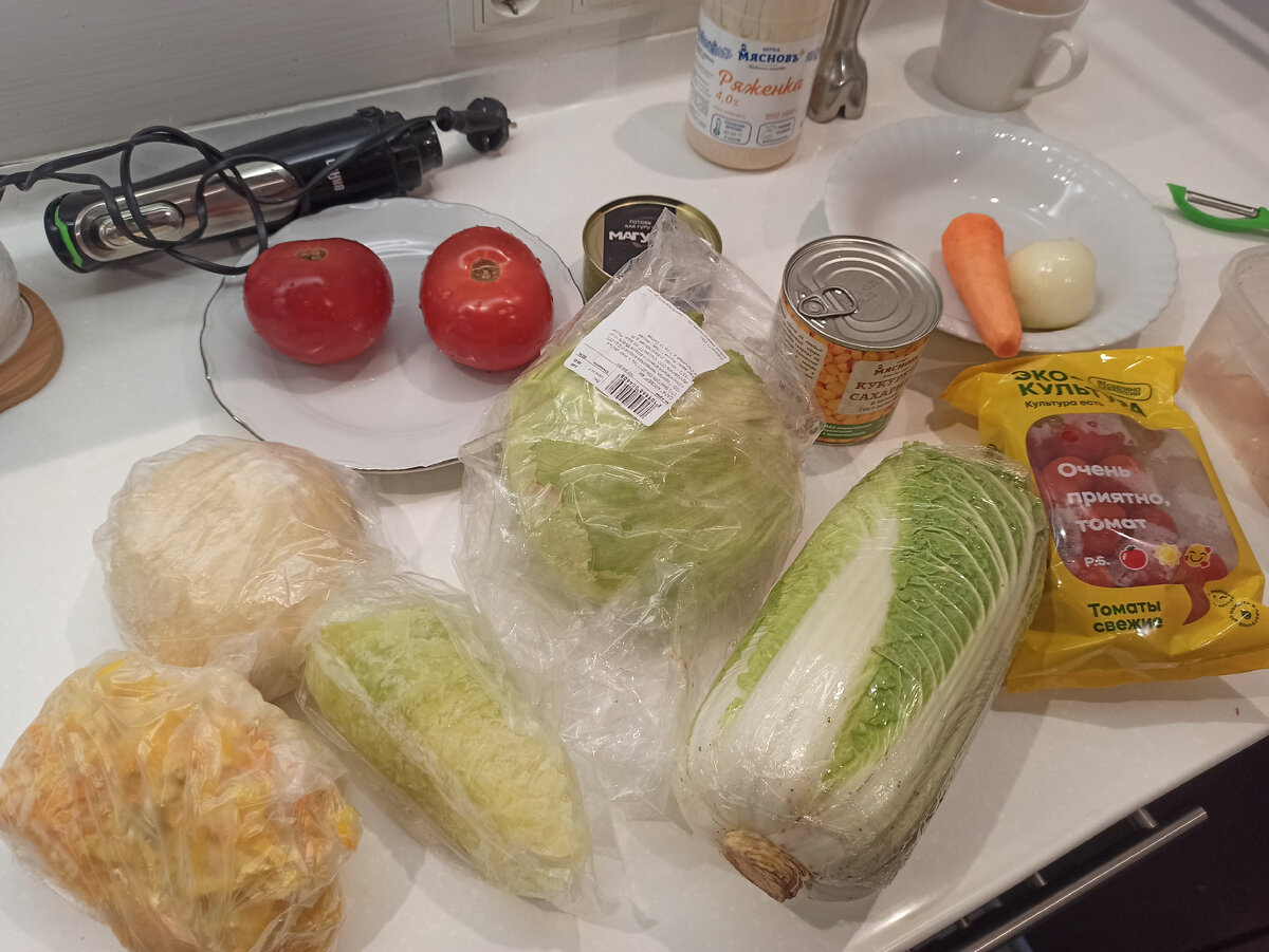 Продукты доставили с опозданием. Но я справилась и успела вовремя приготовить блюда. Процесс готовки занял с 15 до 18 часов