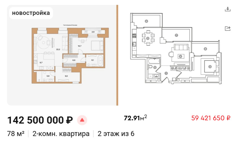 206 млн. за квартиру или почему квартиры в Москве столько стоят?