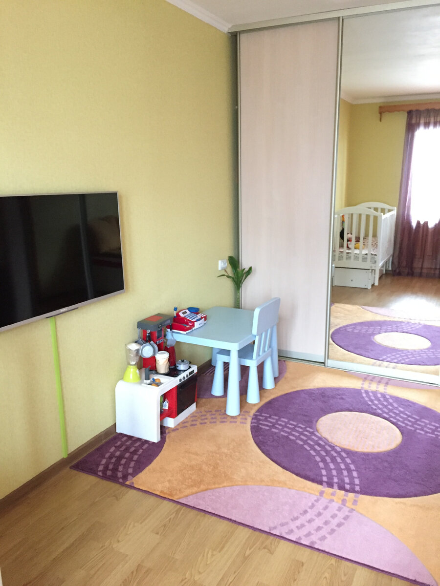 Наша первая квартира - однушка 31 кв.м.